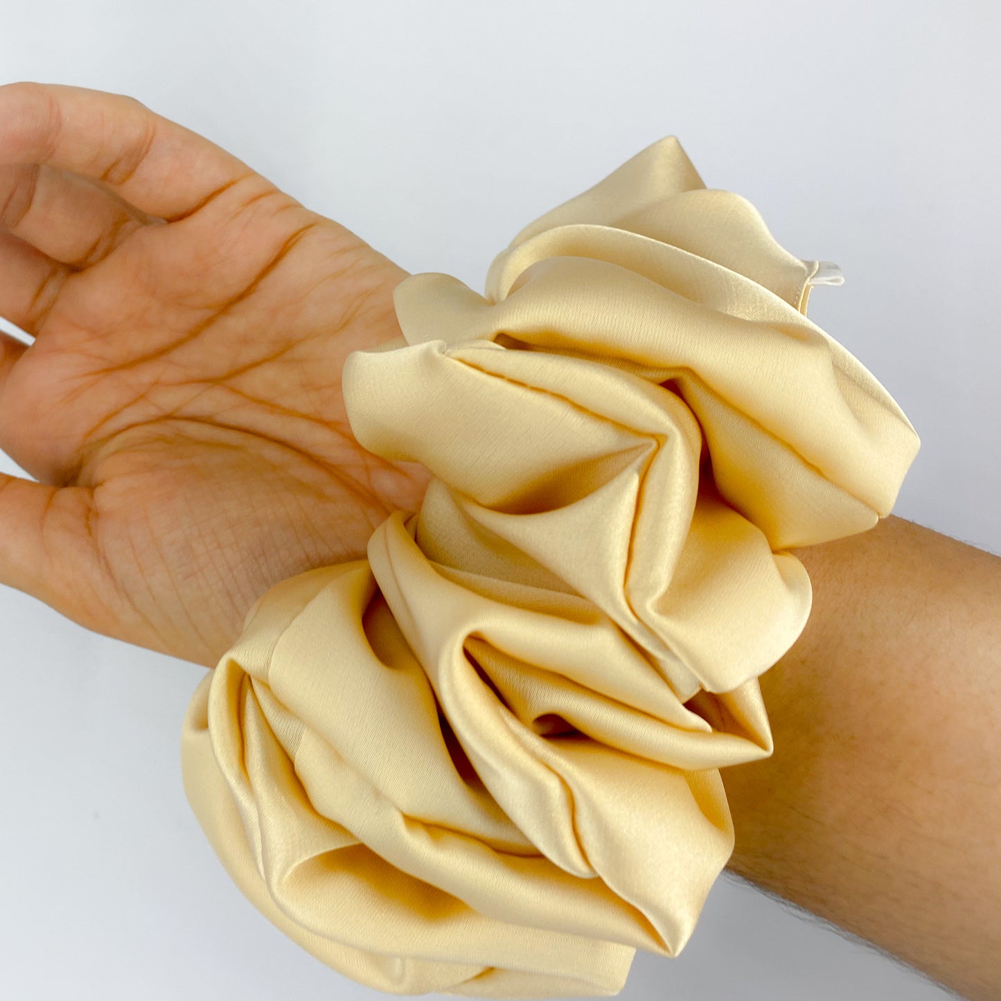 XL Satin "Gold" Scrunchie