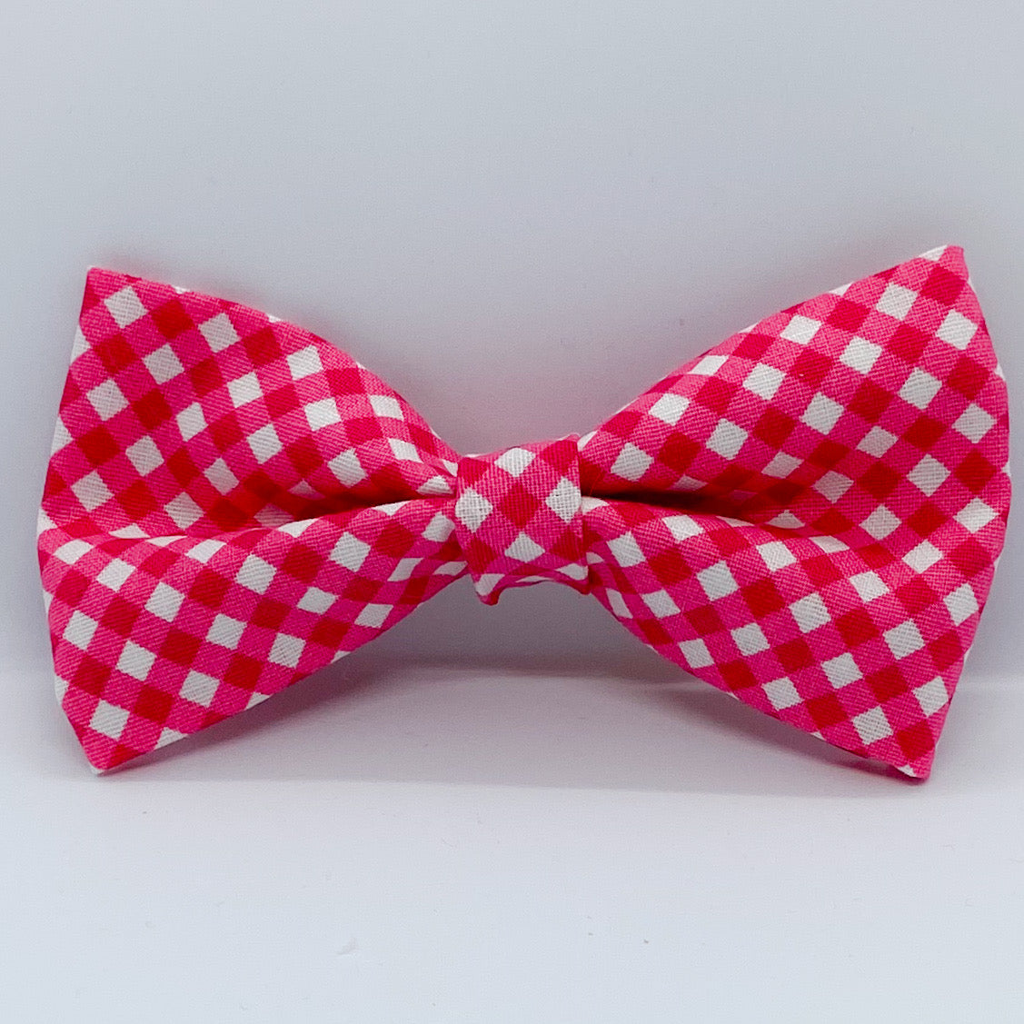 Tuxedo Hair Bow "Gingham"