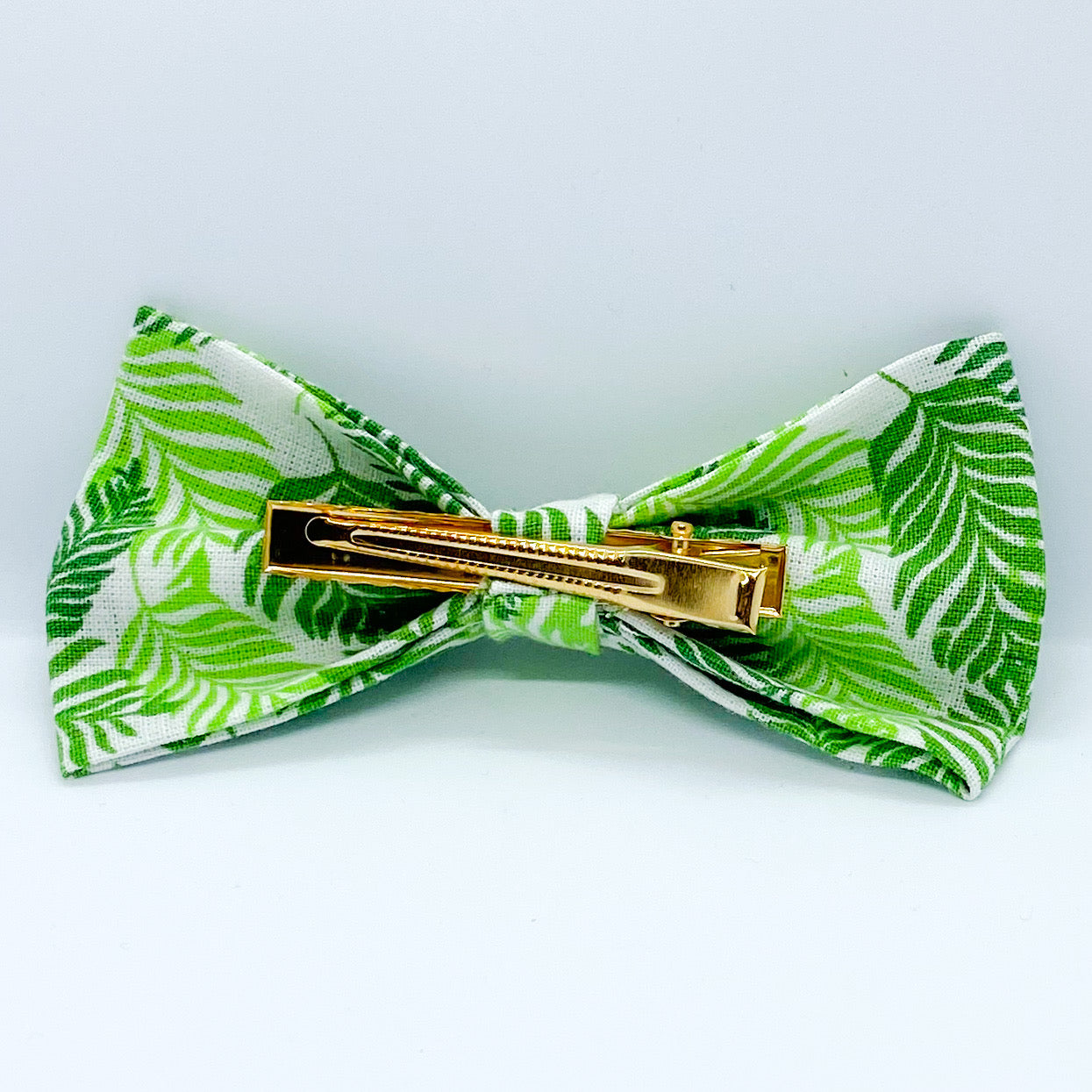 Tuxedo Hair Bow "Monstera"
