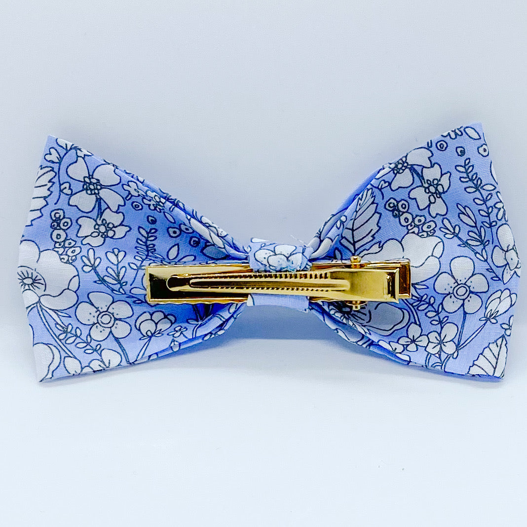 Tuxedo Hair Bow "Dreamy Florals"
