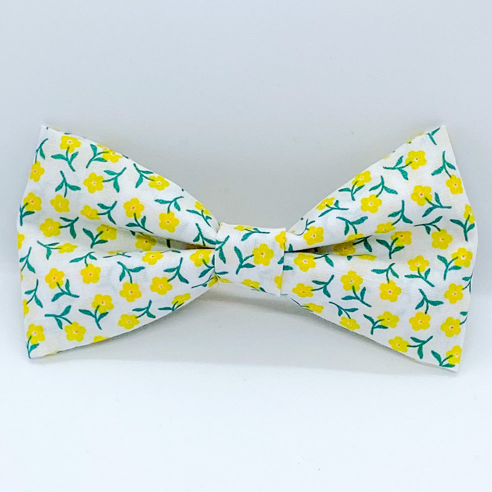Tuxedo Hair Bow "Summer Florals"