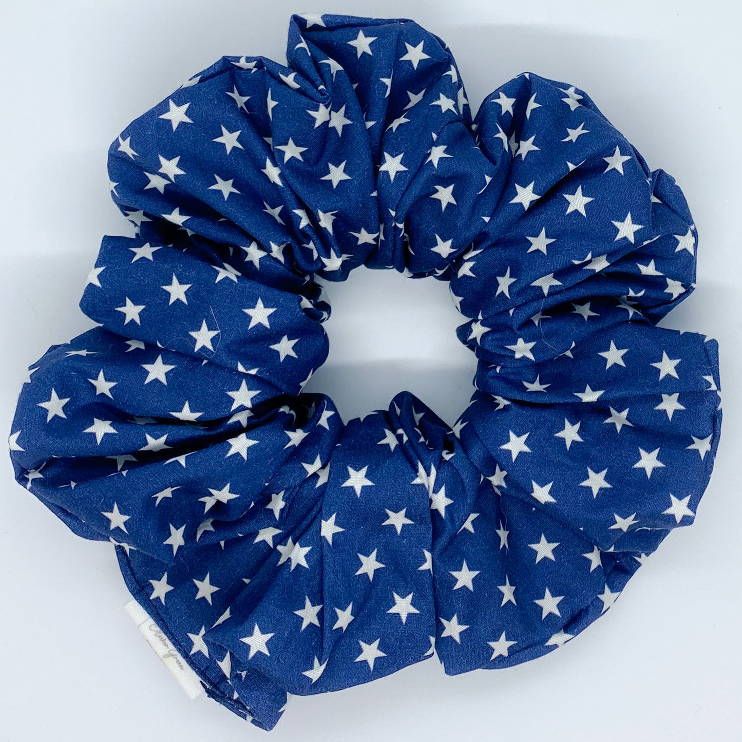 XL "Blue Stars" Scrunchie