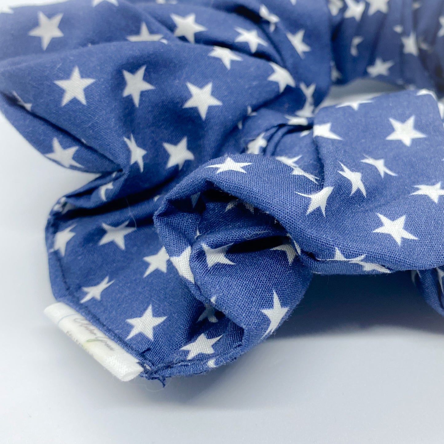 XL "Blue Stars" Scrunchie