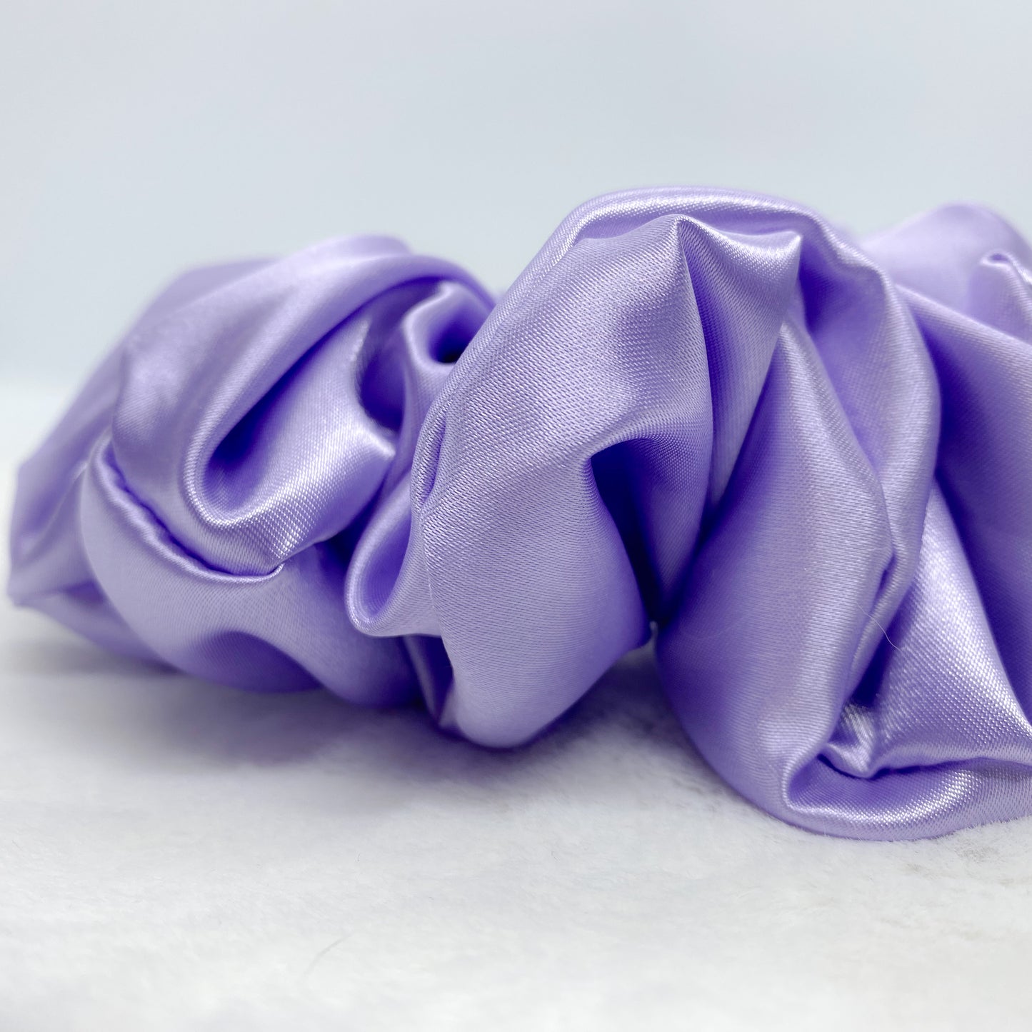 Medium Satin "Purple" Scrunchie