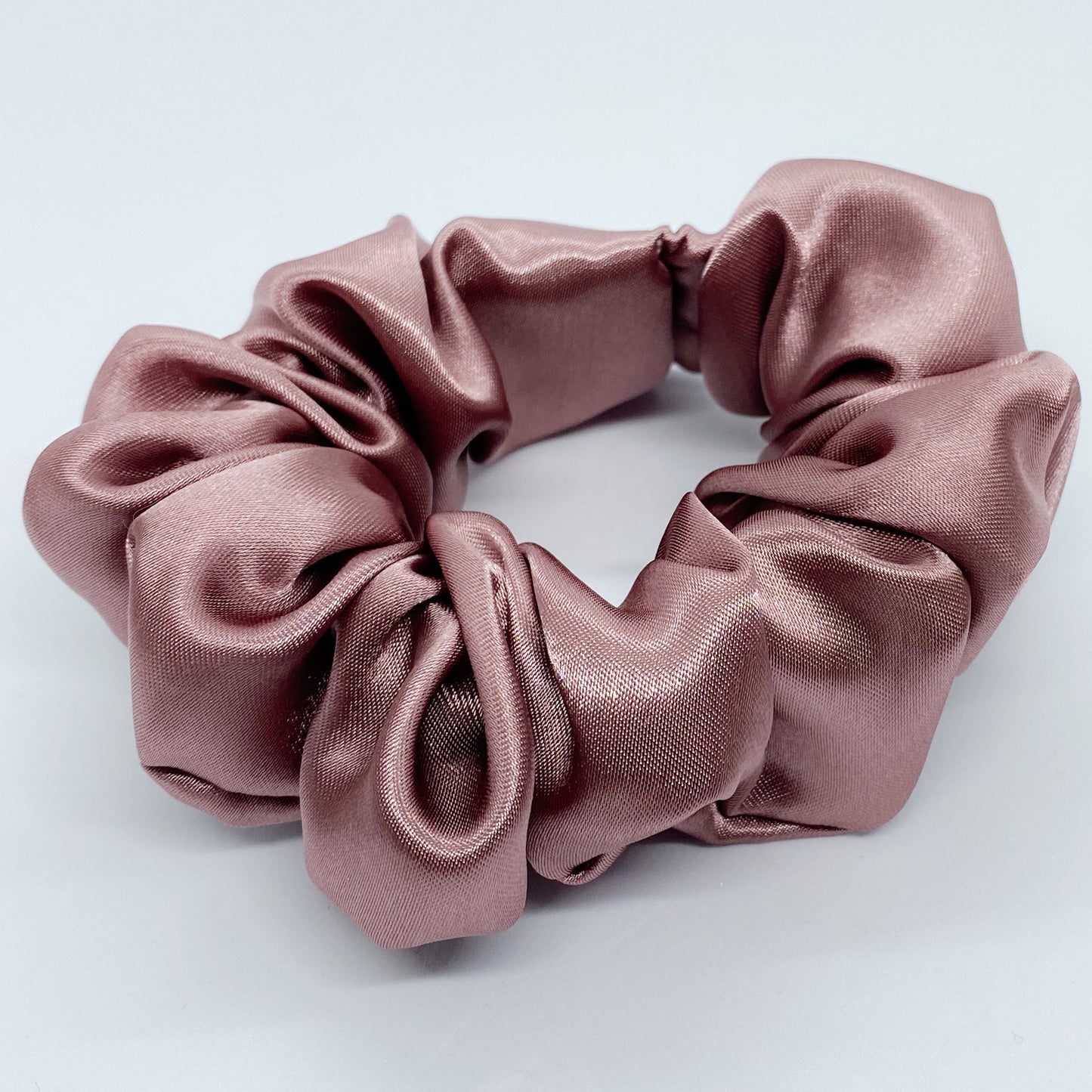 Medium Satin "Ash Rose" Scrunchie