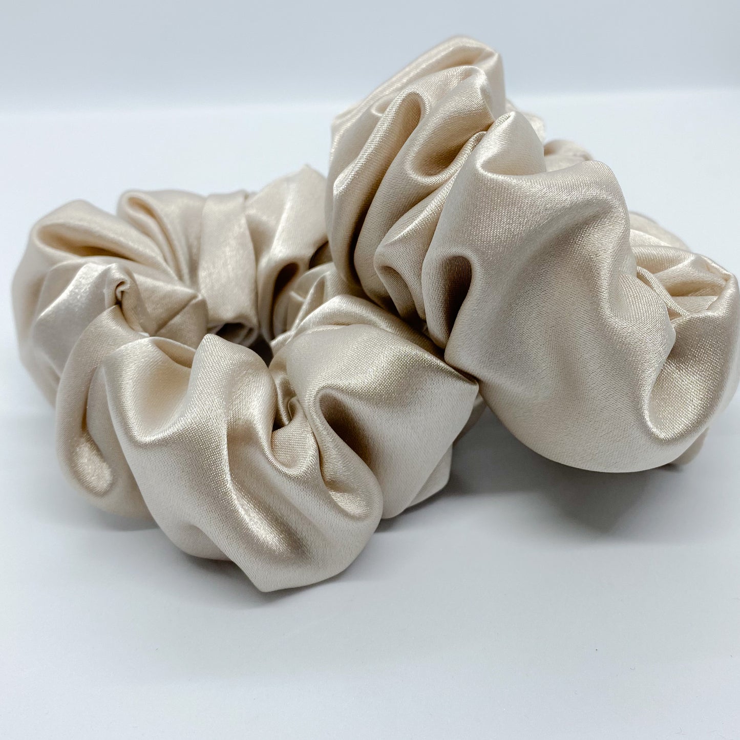 Medium Satin "Nude" Scrunchie