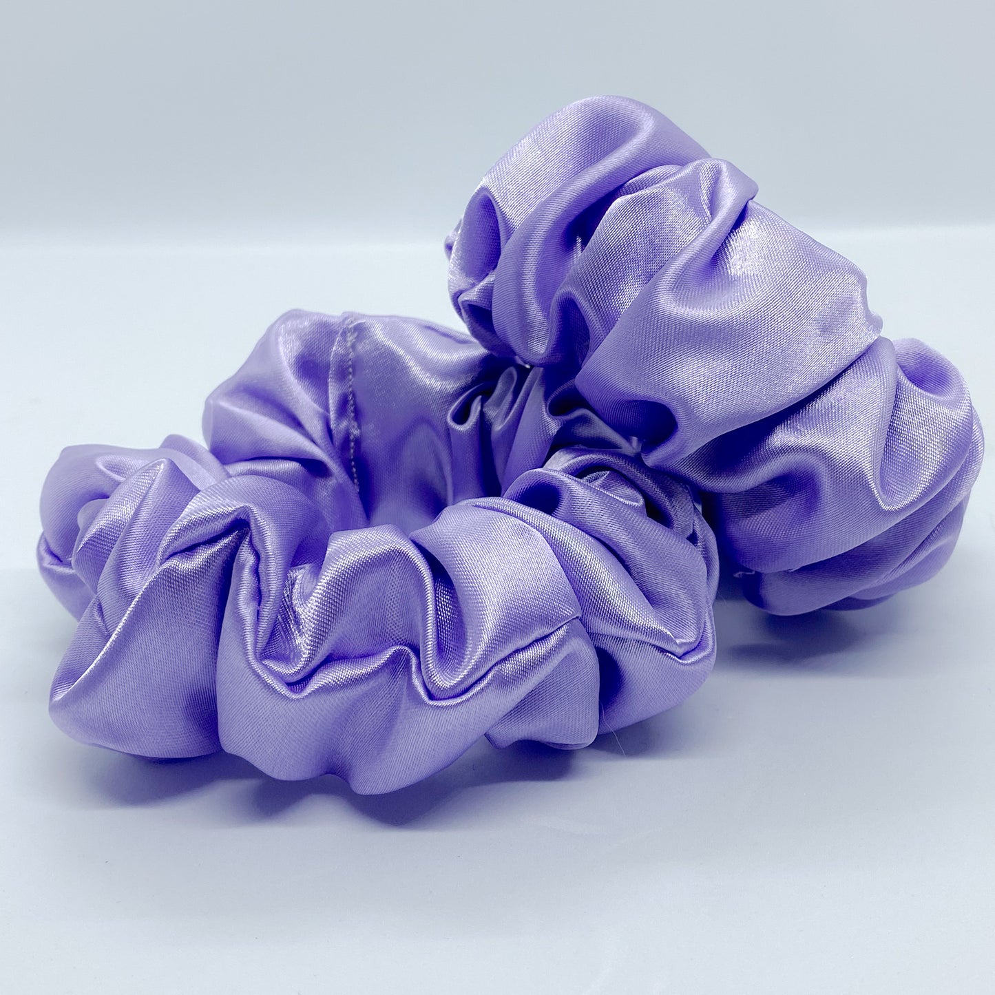 Medium Satin "Purple" Scrunchie