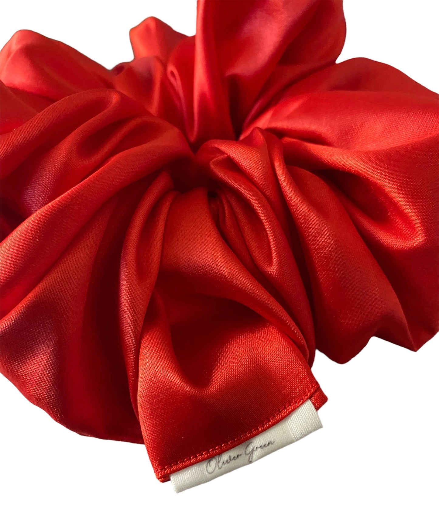 XL "Red" Satin Scrunchie