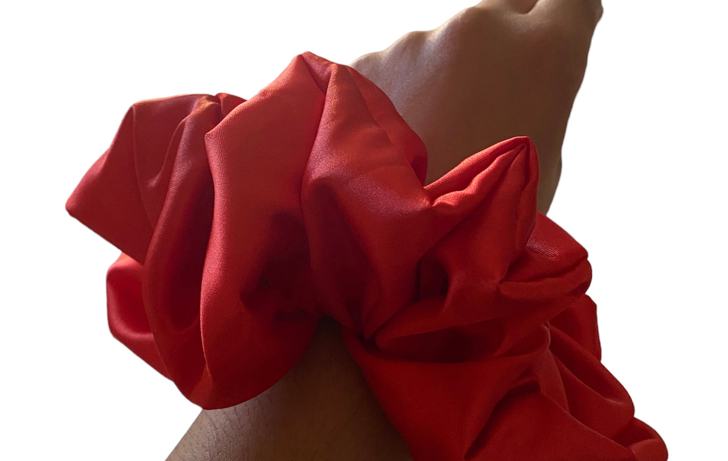 XL "Red" Satin Scrunchie