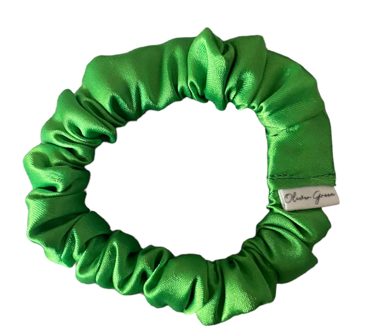 Skinny "Green" Scrunchie