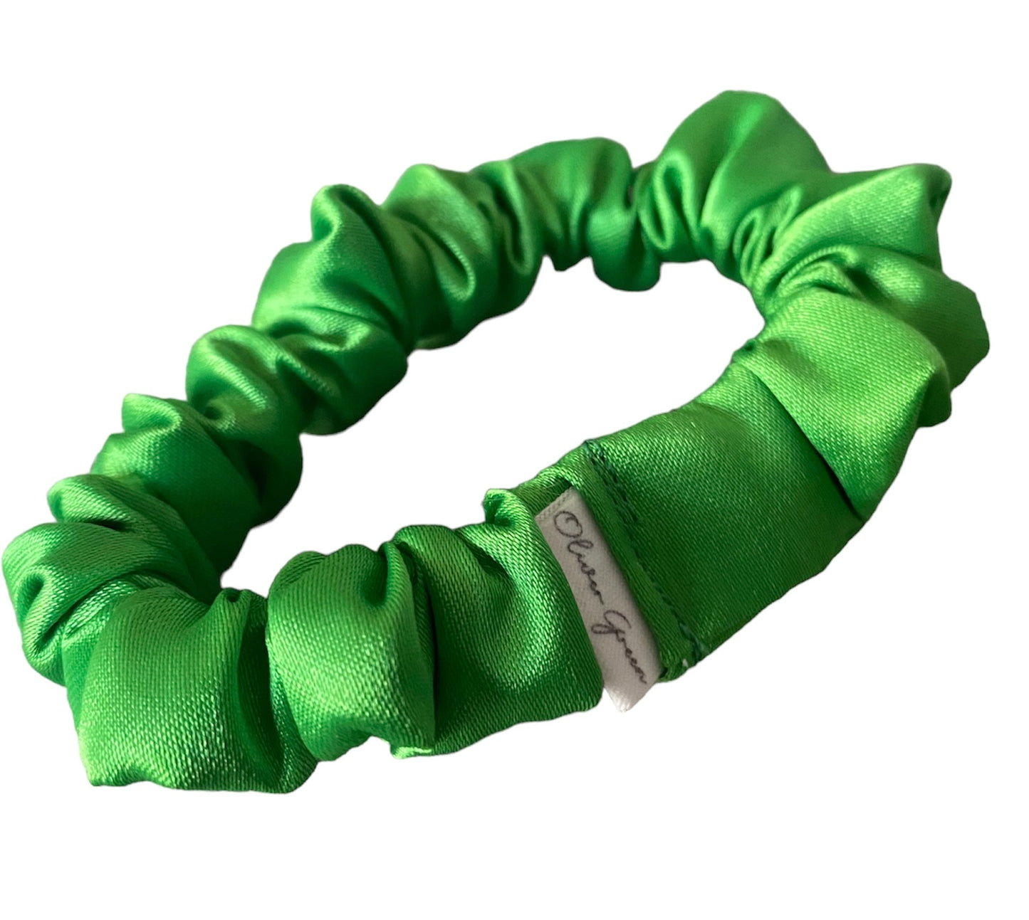 Skinny "Green" Scrunchie