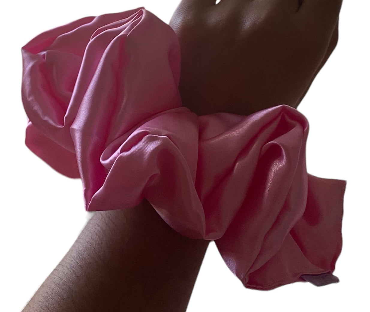 XL Satin "Pink" Scrunchie