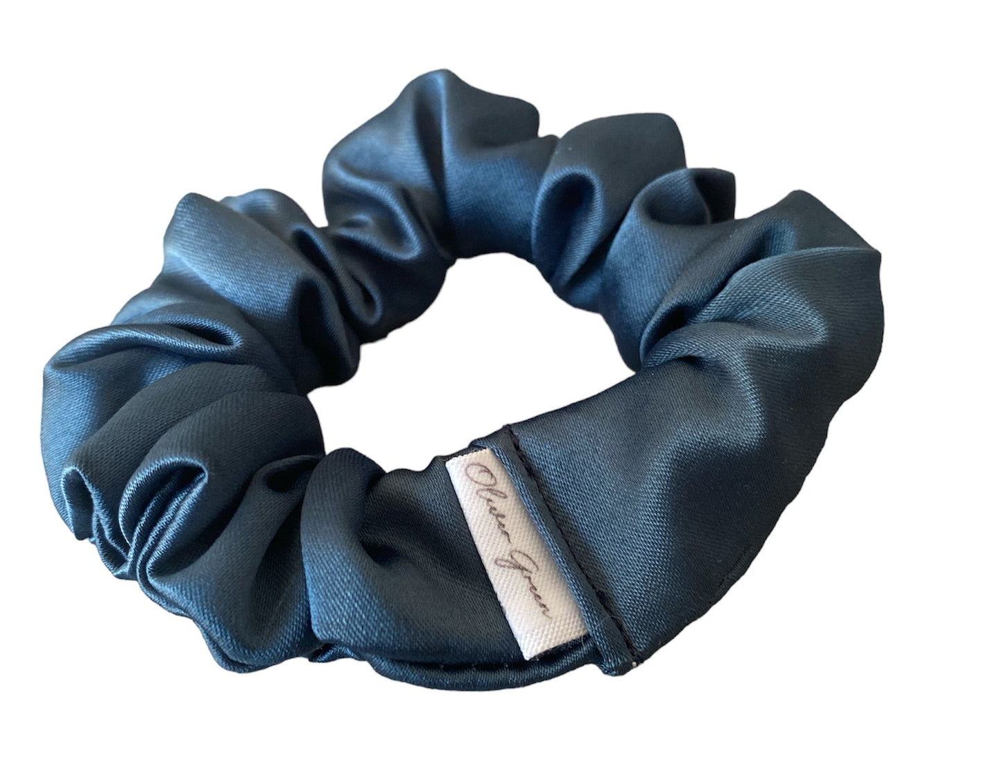 Skinny "Midnight Blue" Scrunchie