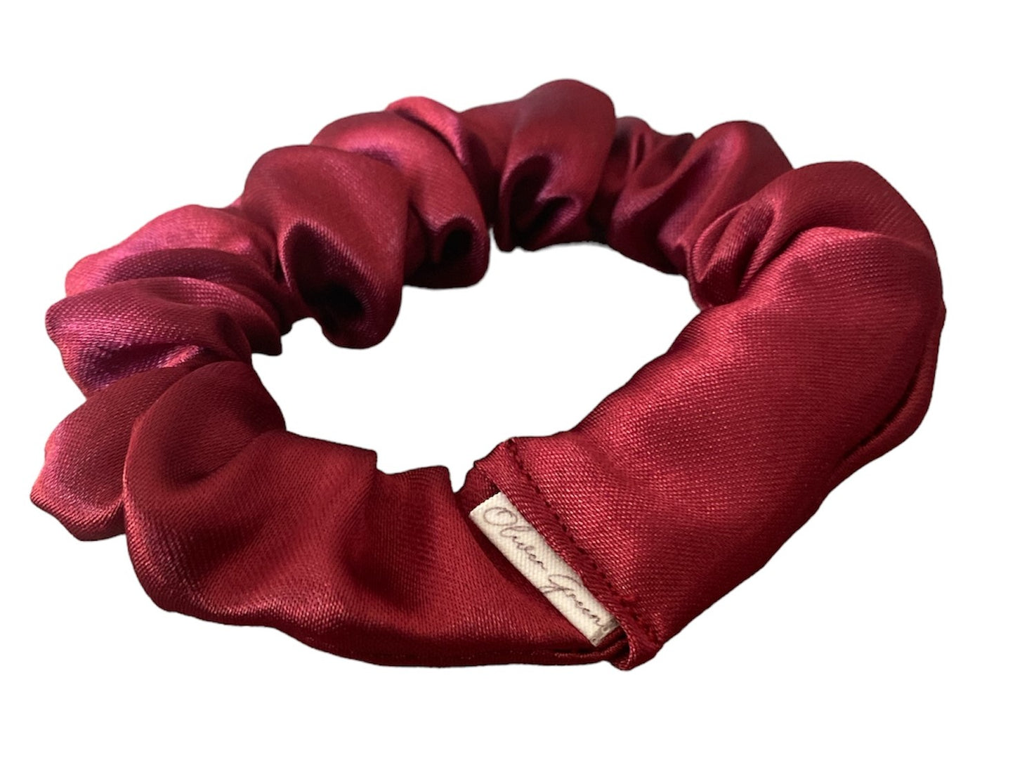 Skinny "Maroon" Scrunchie