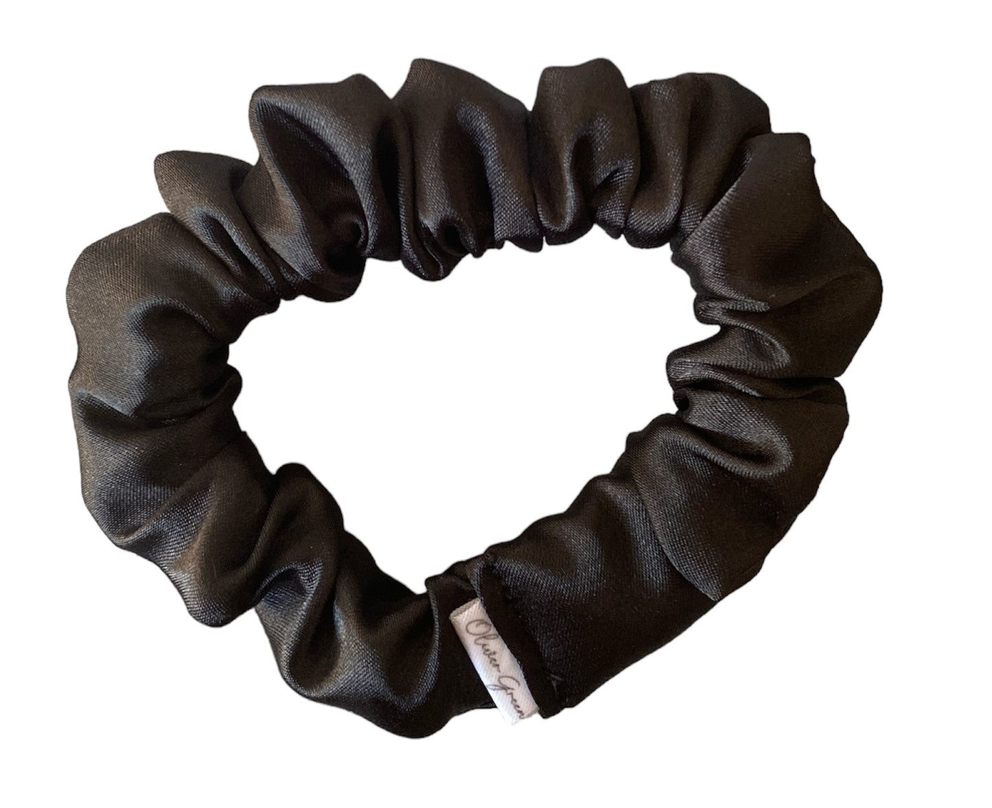 Skinny "Black" Scrunchie