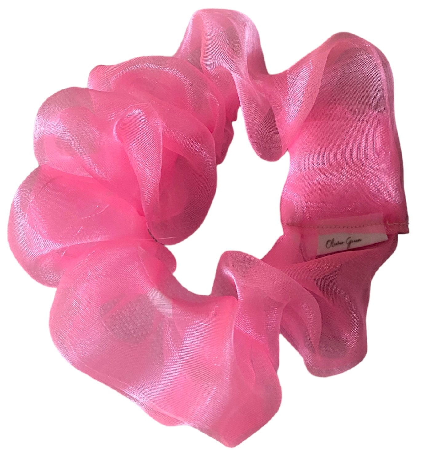 Medium Sheer "Pink" Scrunchie