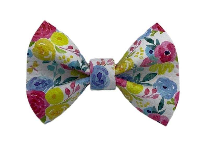 Bright & Bubbly Flowers Bow