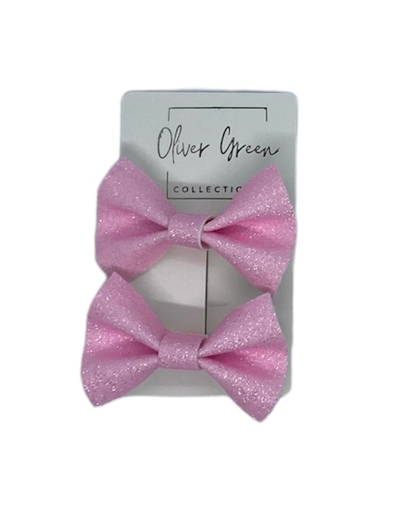 Pink Sparkle Bow